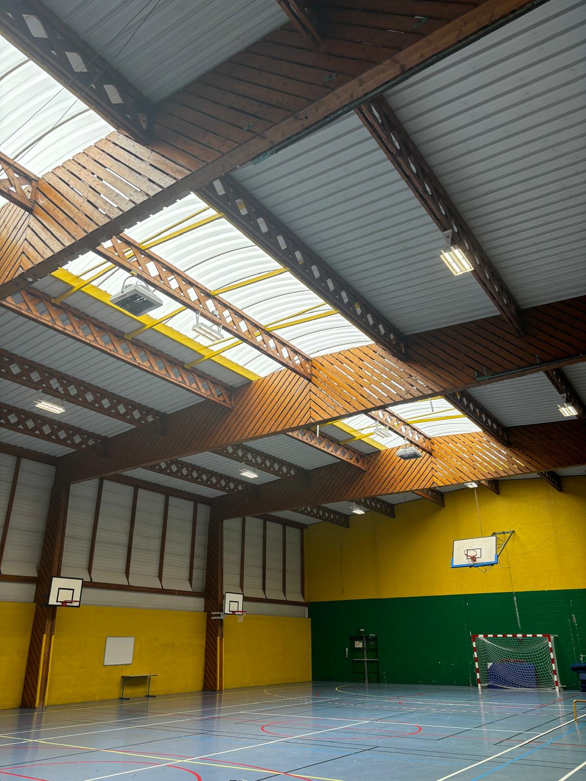 Installation de déstratificateur d'air 4
