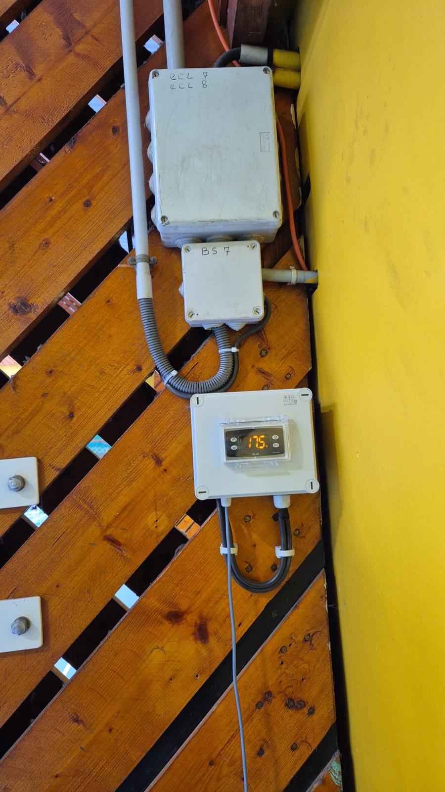 Installation de déstratificateur d'air 5