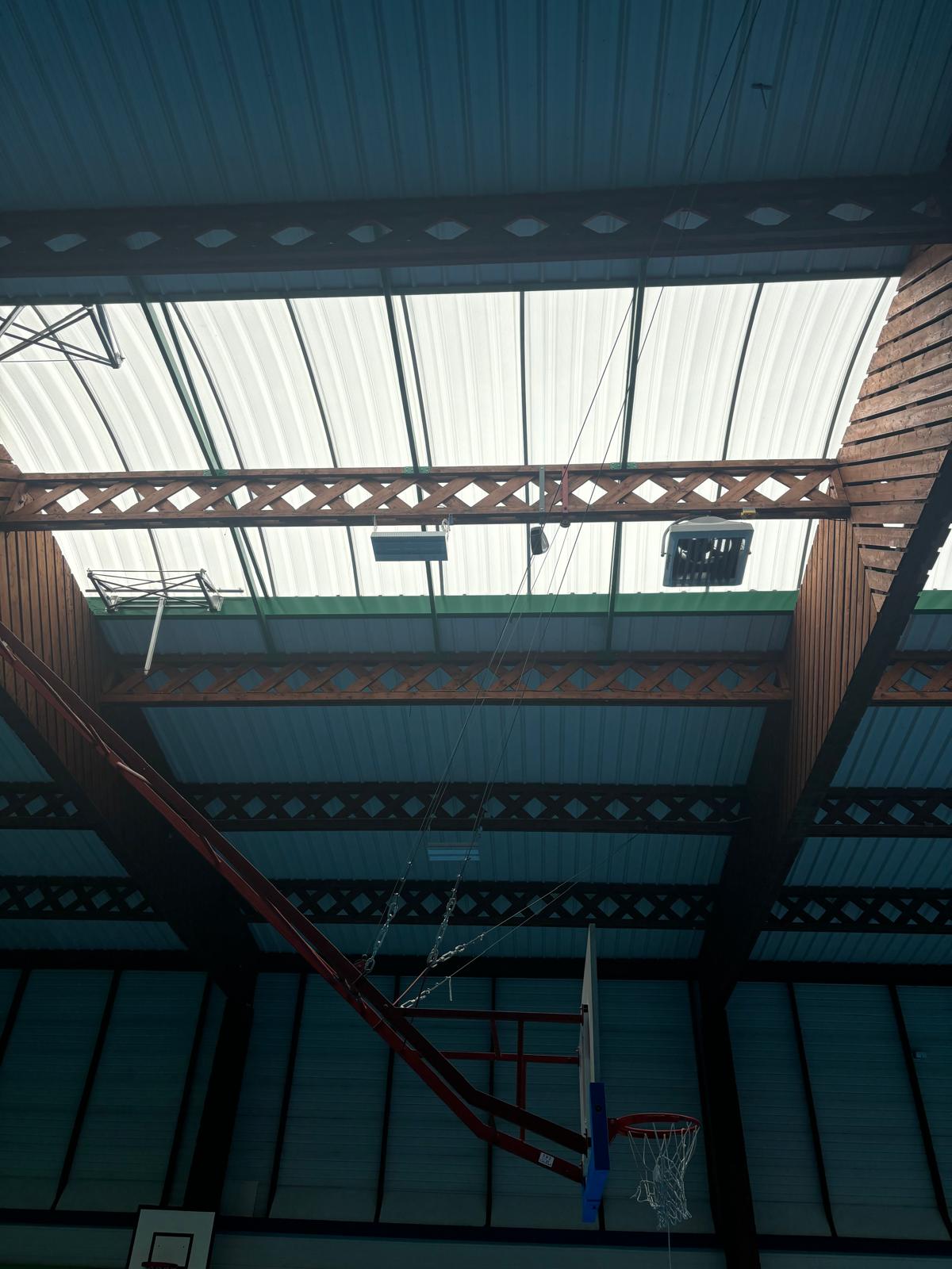 Installation de déstratificateur d'air 6