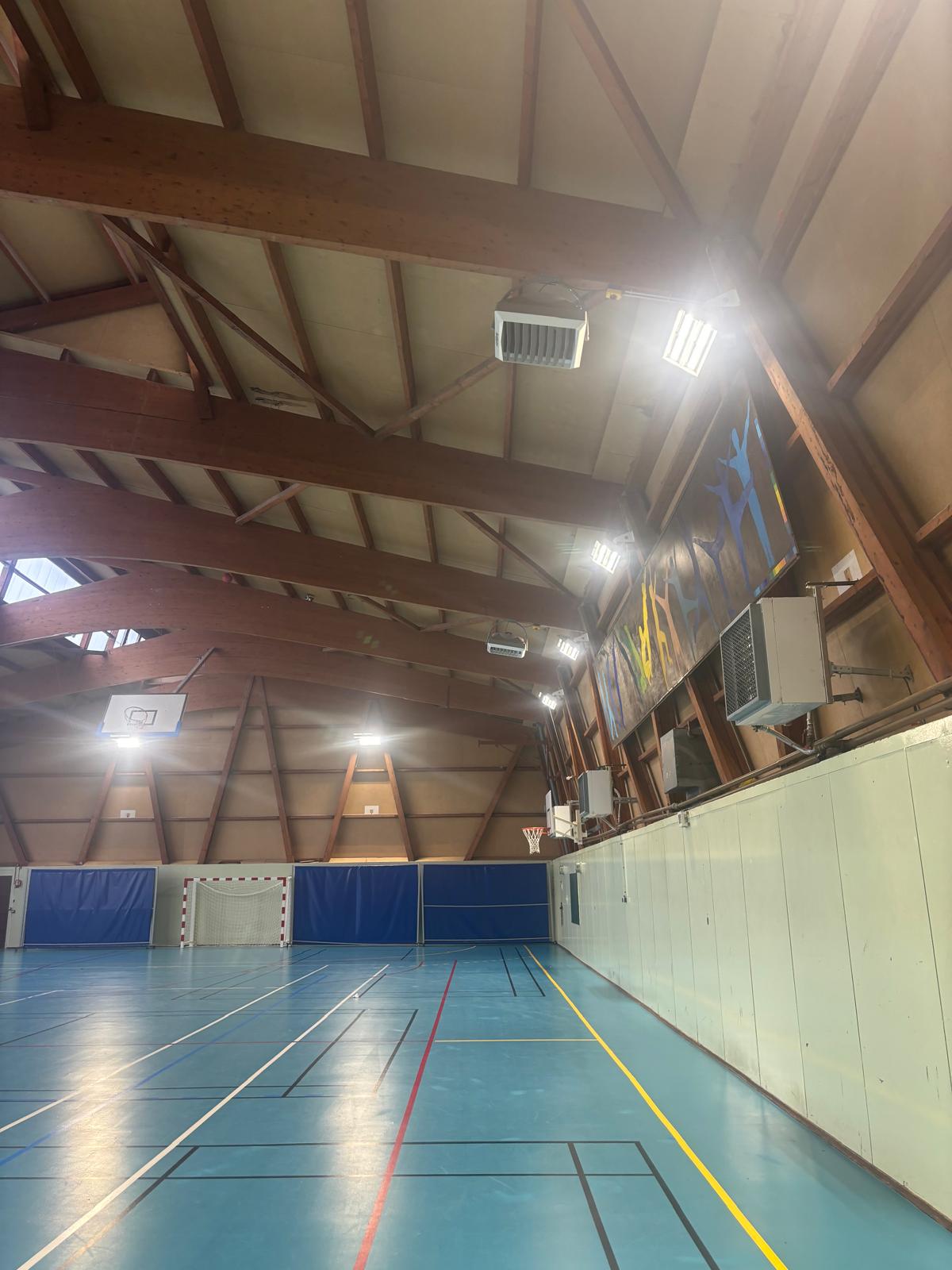 Installation de déstratificateur d'air 8